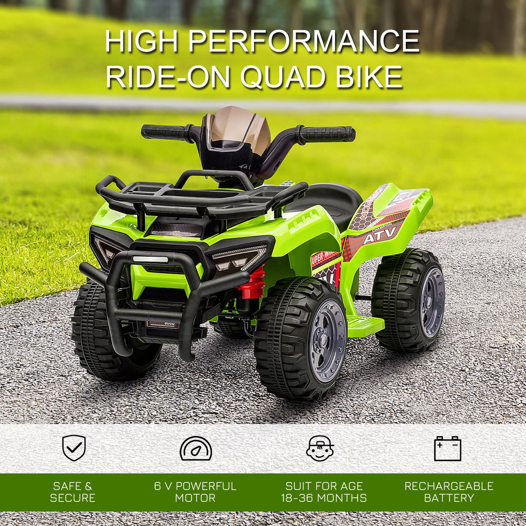 Kids Ride-On Four Wheeler ATV Car with Music for 18-36 Months
