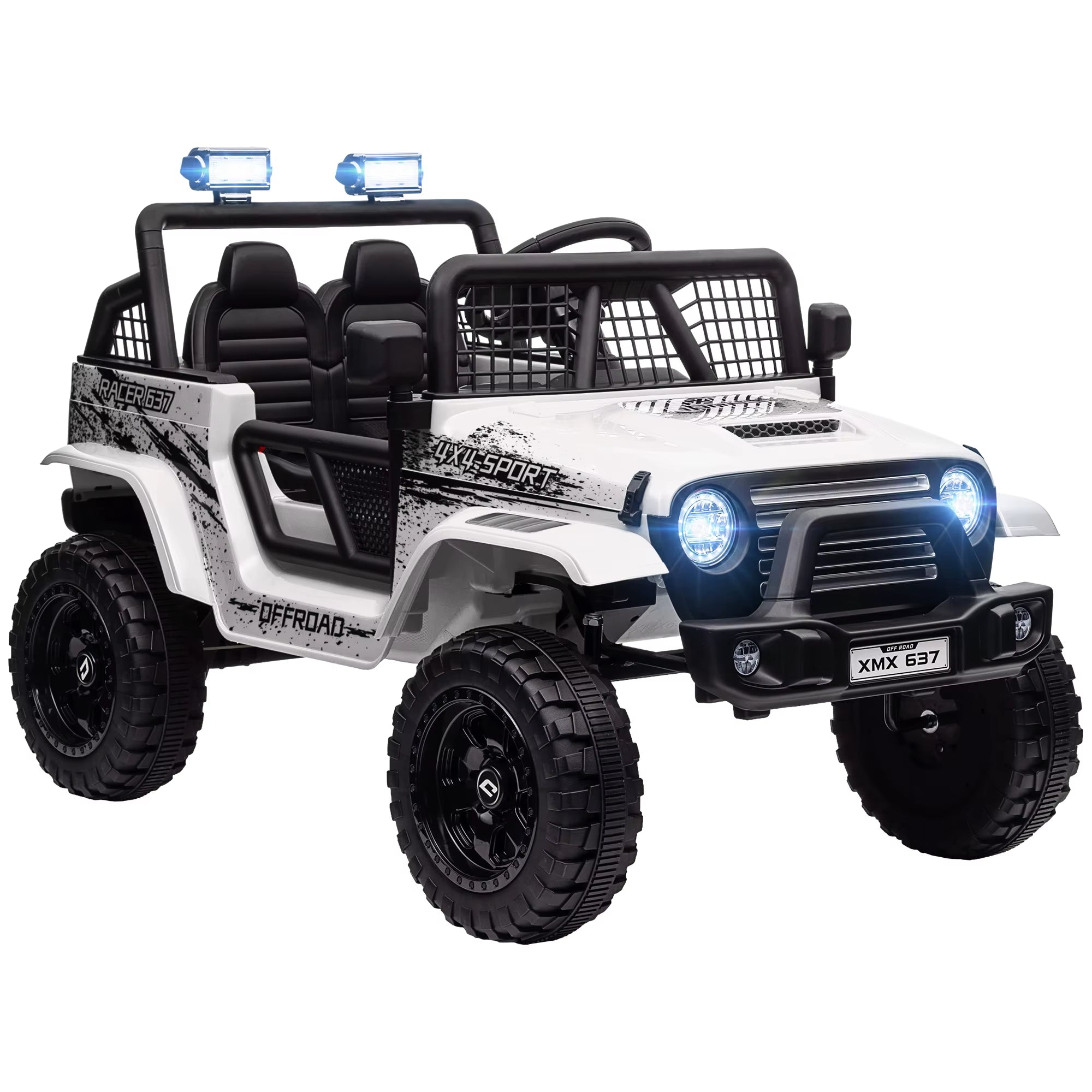 Kids Ride on Car, 12V Electric Truck W/ Suspension