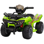 Kids Ride-On Four Wheeler ATV Car with Music for 18-36 Months