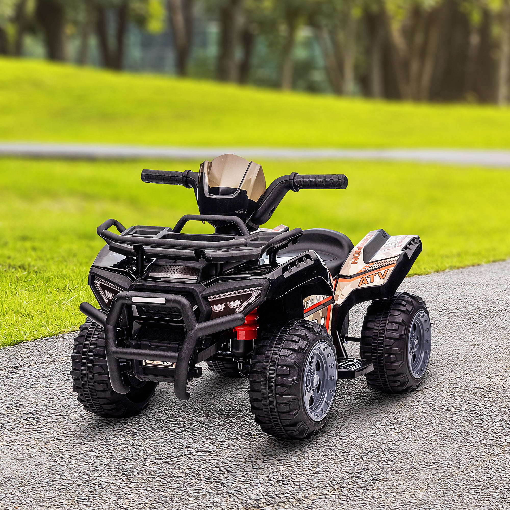 Kids Ride-On Four Wheeler ATV Car with Music for 18-36 Months