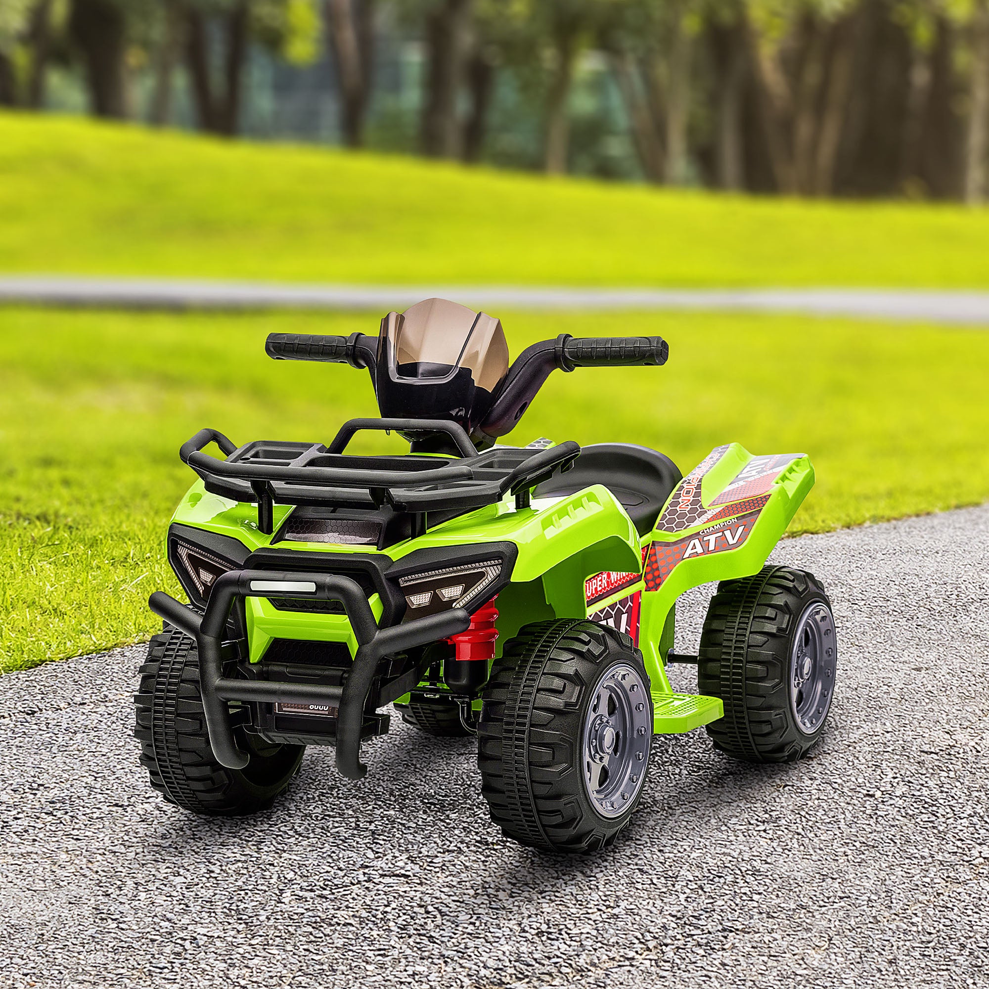 Kids Ride-On Four Wheeler ATV Car with Music for 18-36 Months