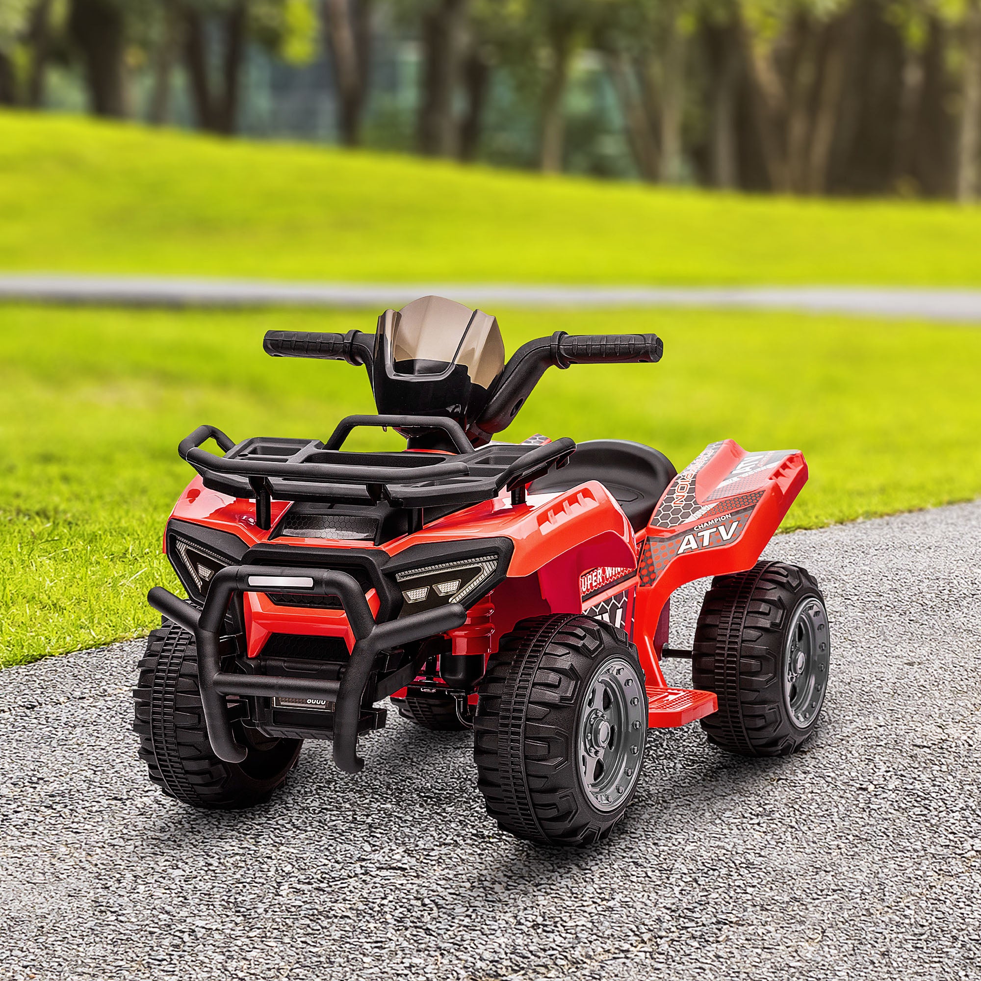 Kids Ride-On Four Wheeler ATV Car with Music for 18-36 Months