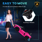 AIYAPLAY Lamborghini Revuelto Licensed Ride on Car, with Suspension, Pink