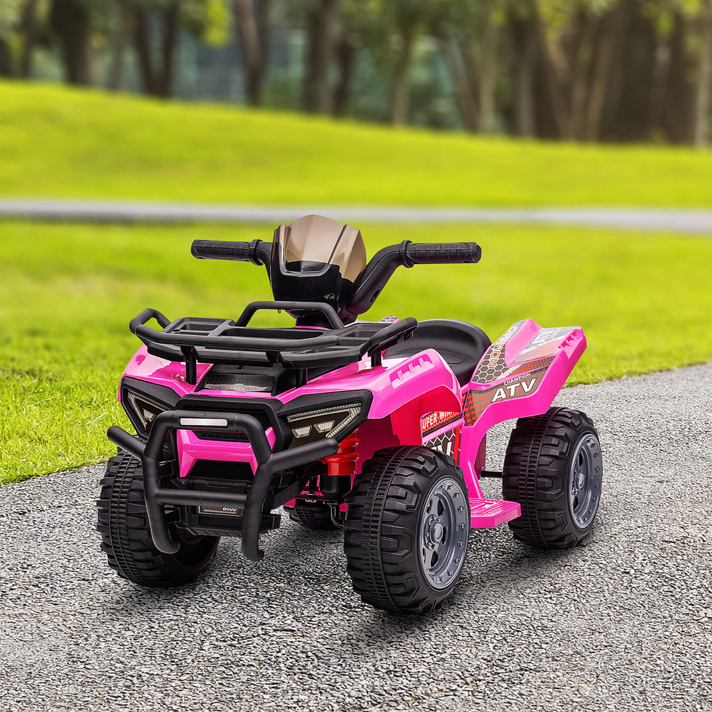 Kids Ride-On Four Wheeler ATV Car with Music for 18-36 Months