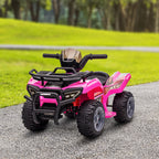 Kids Ride-On Four Wheeler ATV Car with Music for 18-36 Months