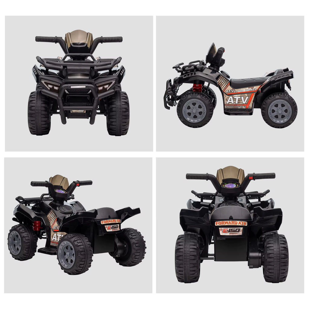 6V Kids Electric Ride on Car Toddler Quad Bike ATV for 18-36 Month