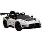 AIYAPLAY Maserati GT2 Licensed 12V Electric Ride on Car W/ Remote, White