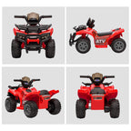 Kids Ride-On Four Wheeler ATV Car with Music for 18-36 Months