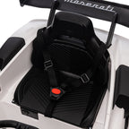 AIYAPLAY Maserati GT2 Licensed 12V Electric Ride on Car W/ Remote, White