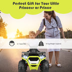 12V Kids Electric 4-Wheeler ATV Quad Ride on Car Toy Powered Electric Vehicle