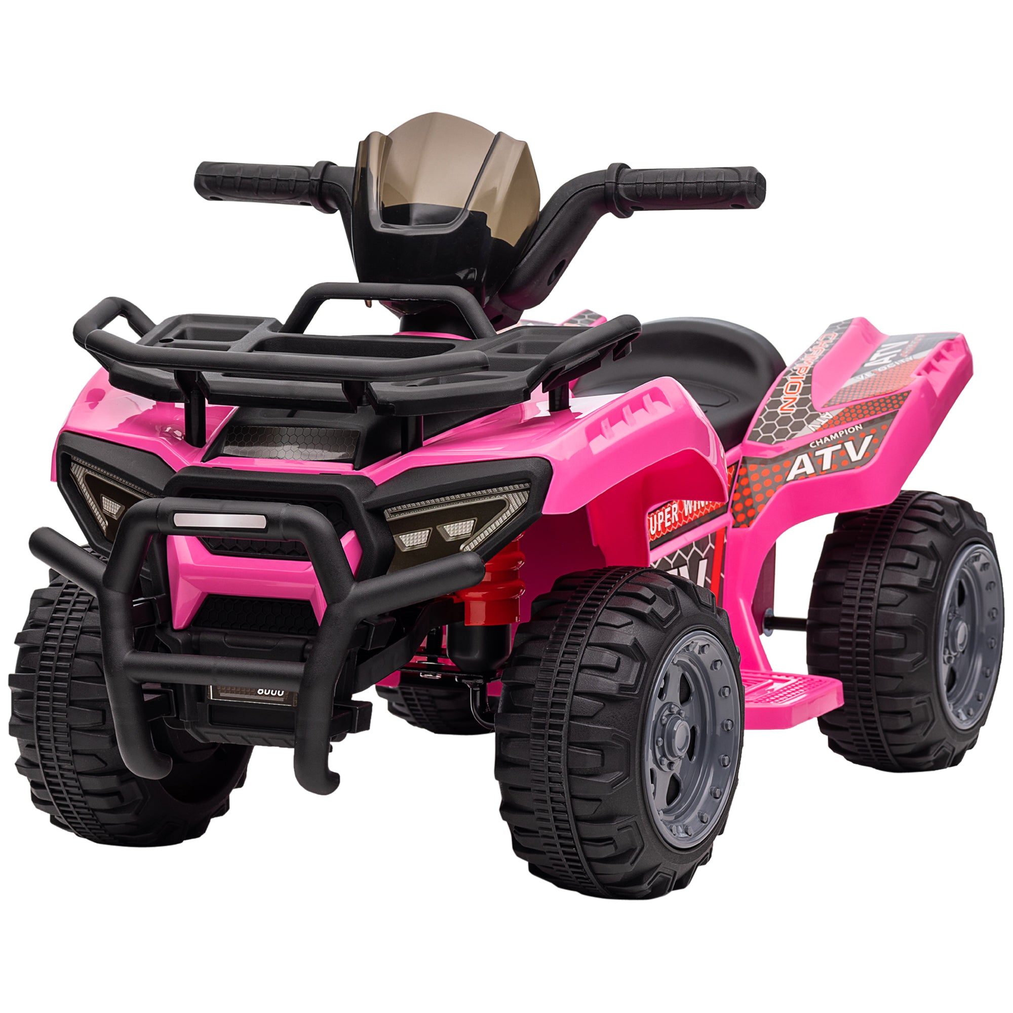 Kids Ride-On Four Wheeler ATV Car with Music for 18-36 Months