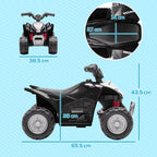 Honda Licensed Kids Electric Quad Bike 6V ATV for 1.5-3 Years
