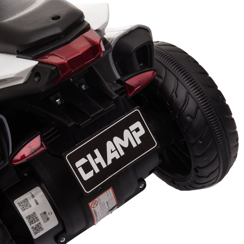 Kids Electric Motorcycle Ride-On Toy 6V Battery Music Horn Lights