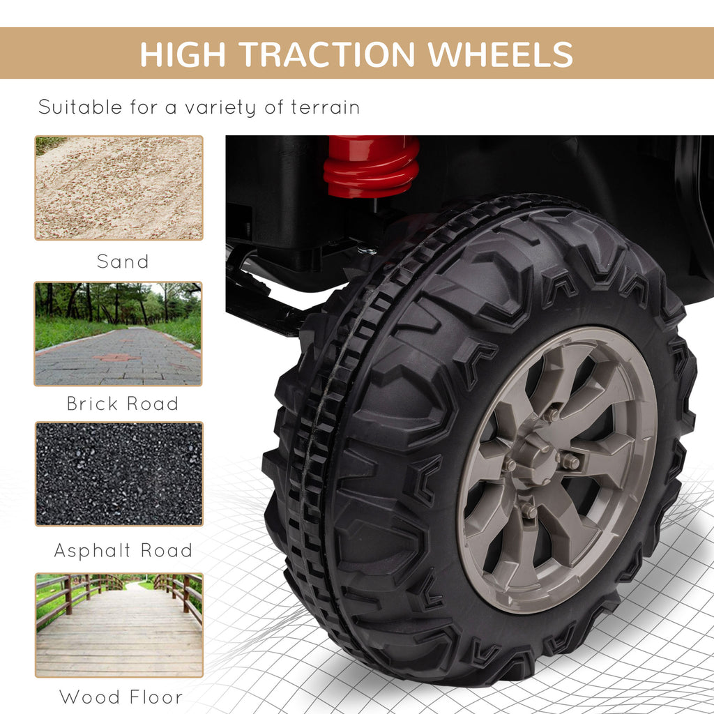 Two-Seater Kids Ride on Truck W/ Electric Bucket, Parental Remote