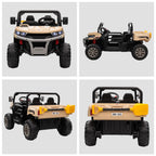 Two-Seater Kids Ride on Truck W/ Electric Bucket, Parental Remote