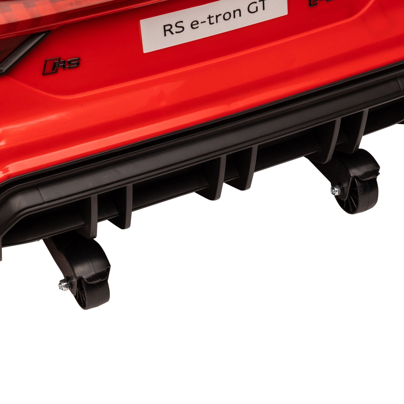 HOMCOM Audi RS E-Tron GT Licensed 12V Kids Electric Ride on W/ Remote, Red