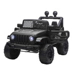 HOMCOM 12V Kids Electric Ride on Car Truck Off-Road Toy W/ Remote Control Black