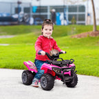 Kids Ride-On Four Wheeler ATV Car with Music for 18-36 Months
