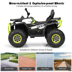 12V Kids Electric 4-Wheeler ATV Quad Ride on Car Toy Powered Electric Vehicle