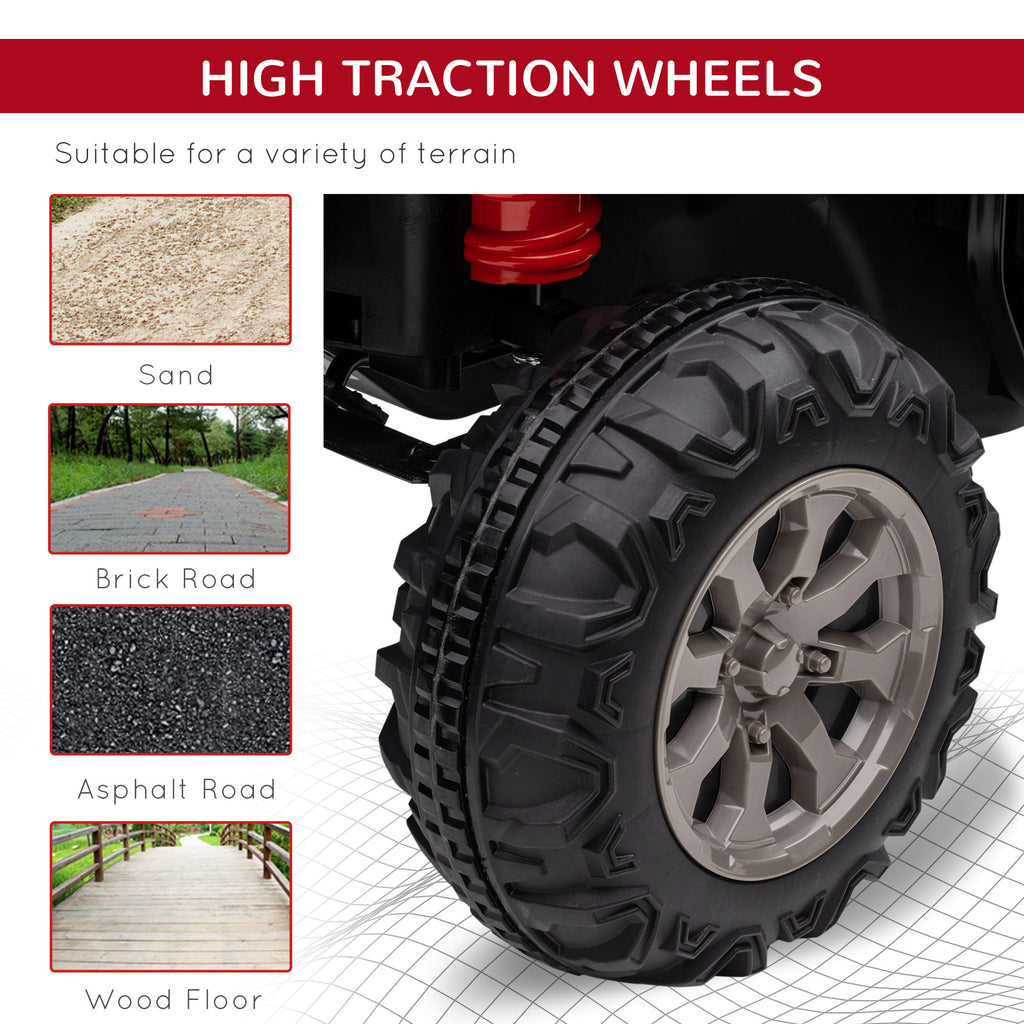 Two-Seater Kids Ride on Truck W/ Electric Bucket, Parental Remote