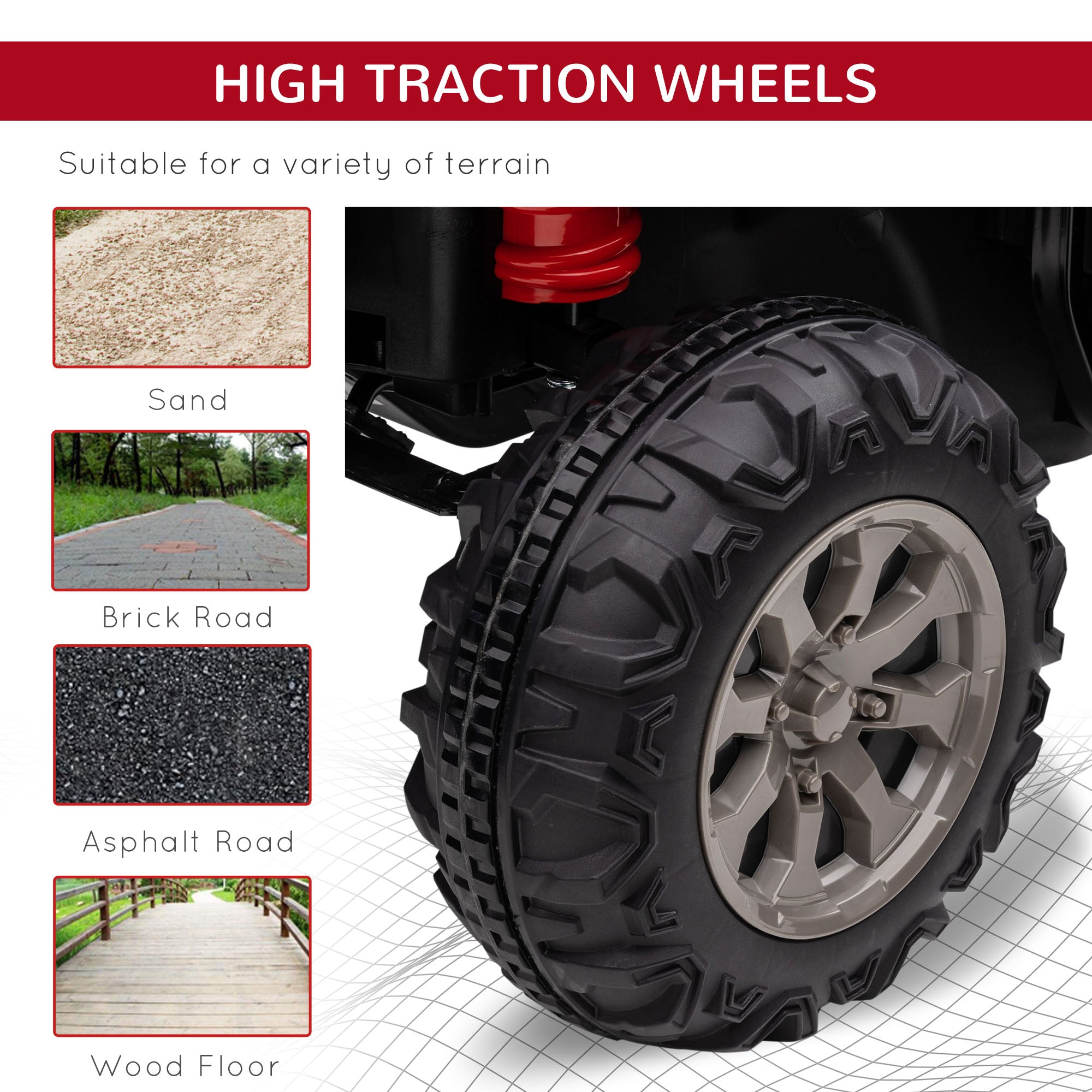 Two-Seater Kids Ride on Truck W/ Electric Bucket, Parental Remote