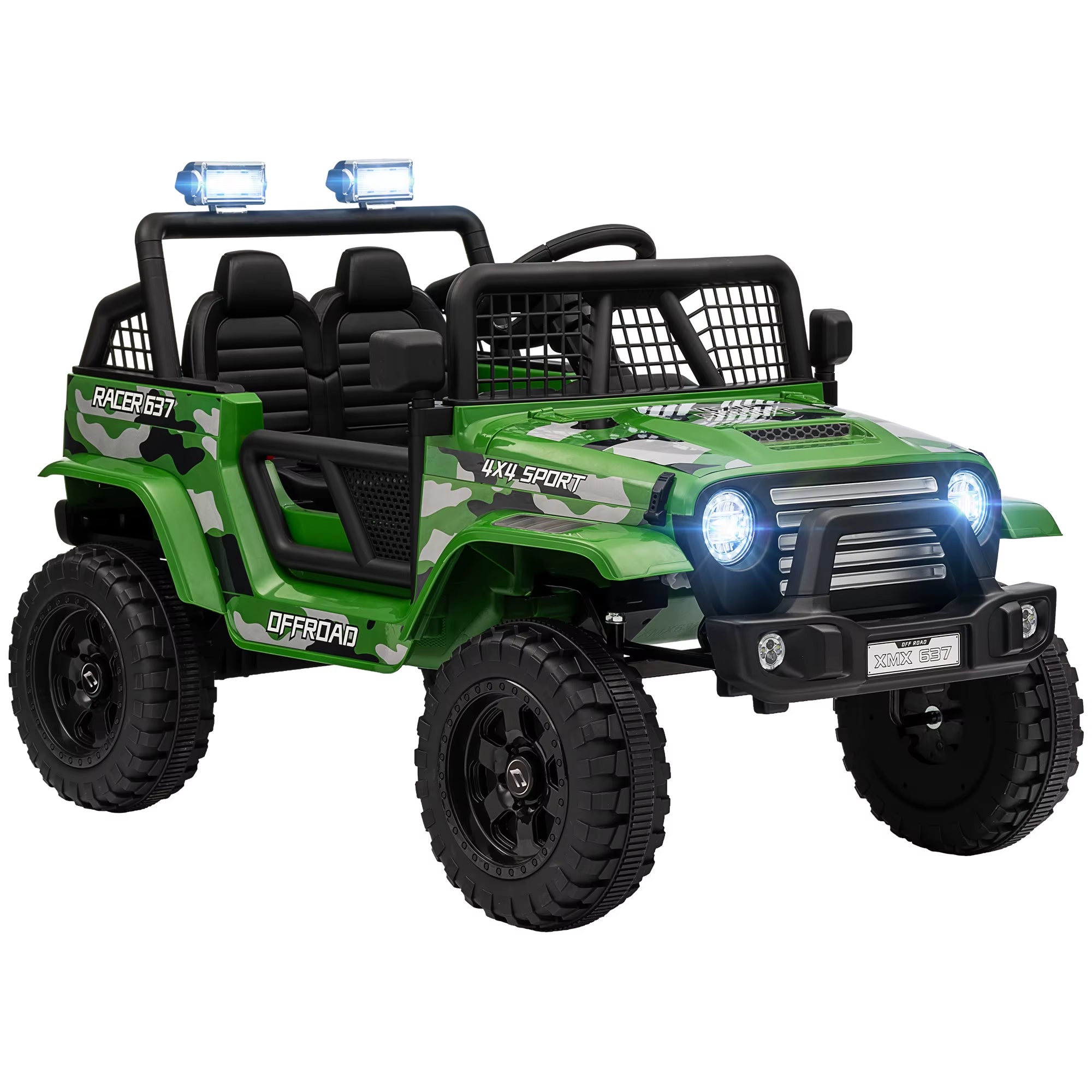 Kids Ride on Car, 12V Electric Truck W/ Suspension