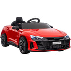 HOMCOM Audi RS E-Tron GT Licensed 12V Kids Electric Ride on W/ Remote, Red
