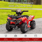 Kids Ride-On Four Wheeler ATV Car with Music for 18-36 Months