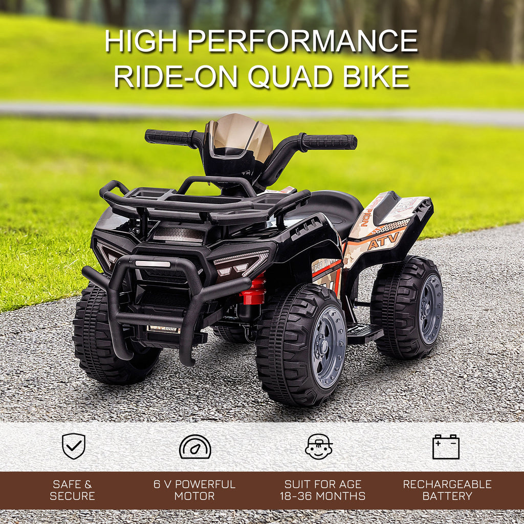 Kids Ride-On Four Wheeler ATV Car with Music for 18-36 Months